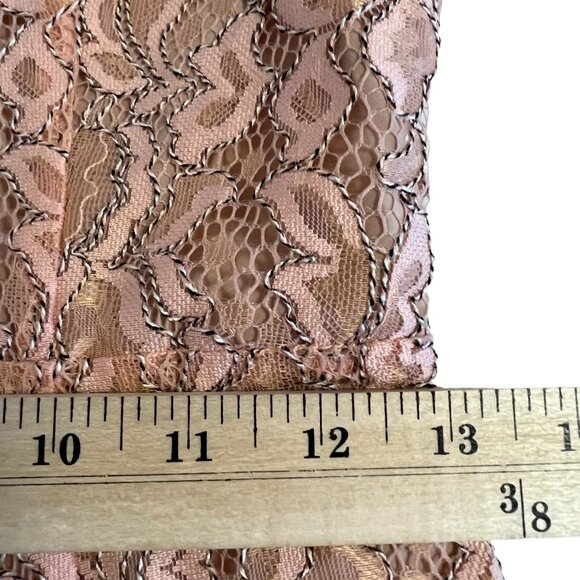 Revolve x NBD Brielle Sheer Blush Lace Romantic Midi Dress Size Small - Picture 7 of 12